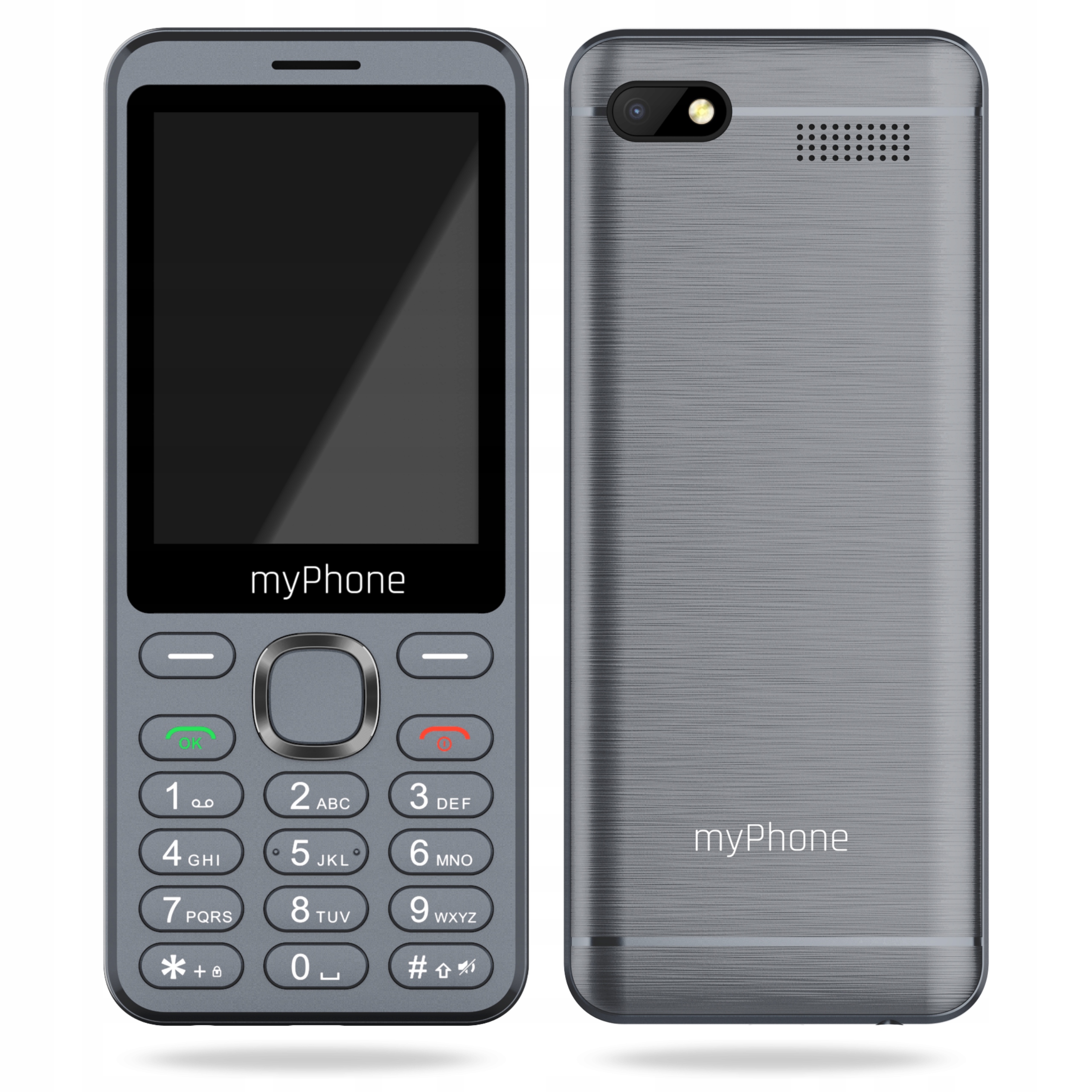 Telefon komórkowy myPhone Maestro 2 32 MB / 32 MB 2G szary