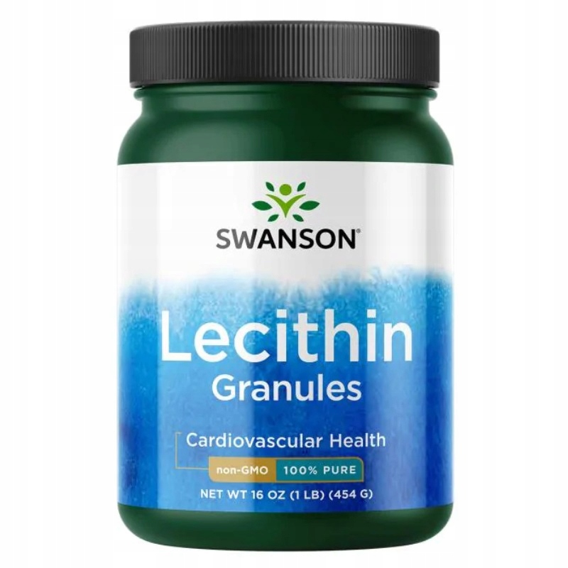 Swanson Lecytyna granulki 100% 454g