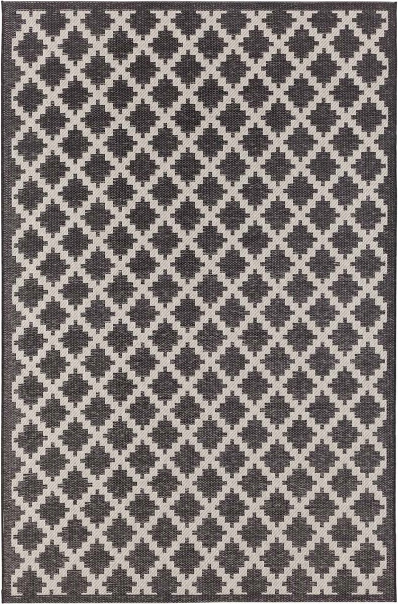 Šnúrkový koberec na terasu, plochý, vonkajší, vnútorný, 120 x 170 cm