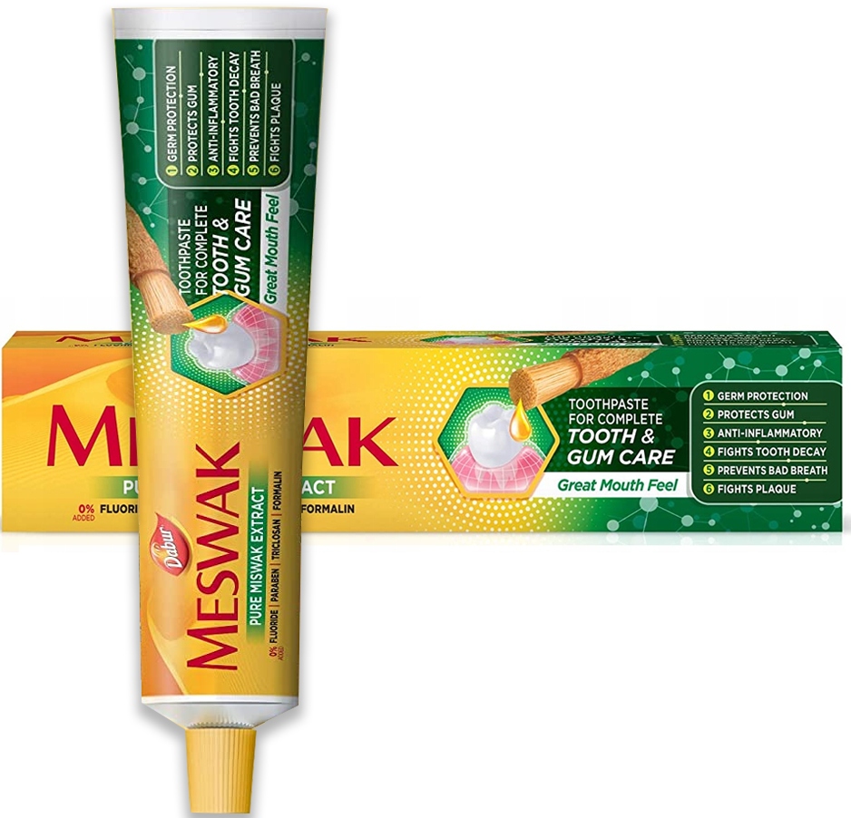 

Dabur Meswak Ziołowa Pasta Do Zębów Bez Fluoru 200