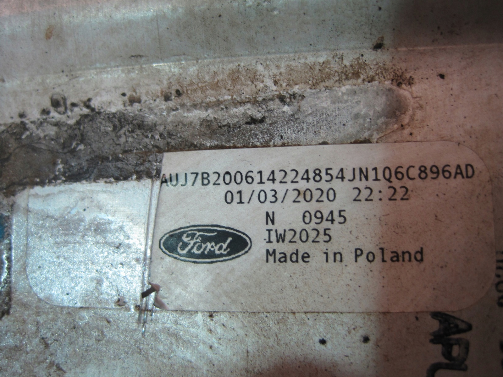 Intercooler INTERKULER FORD FIESTA MK7 19R 1,5TDCI