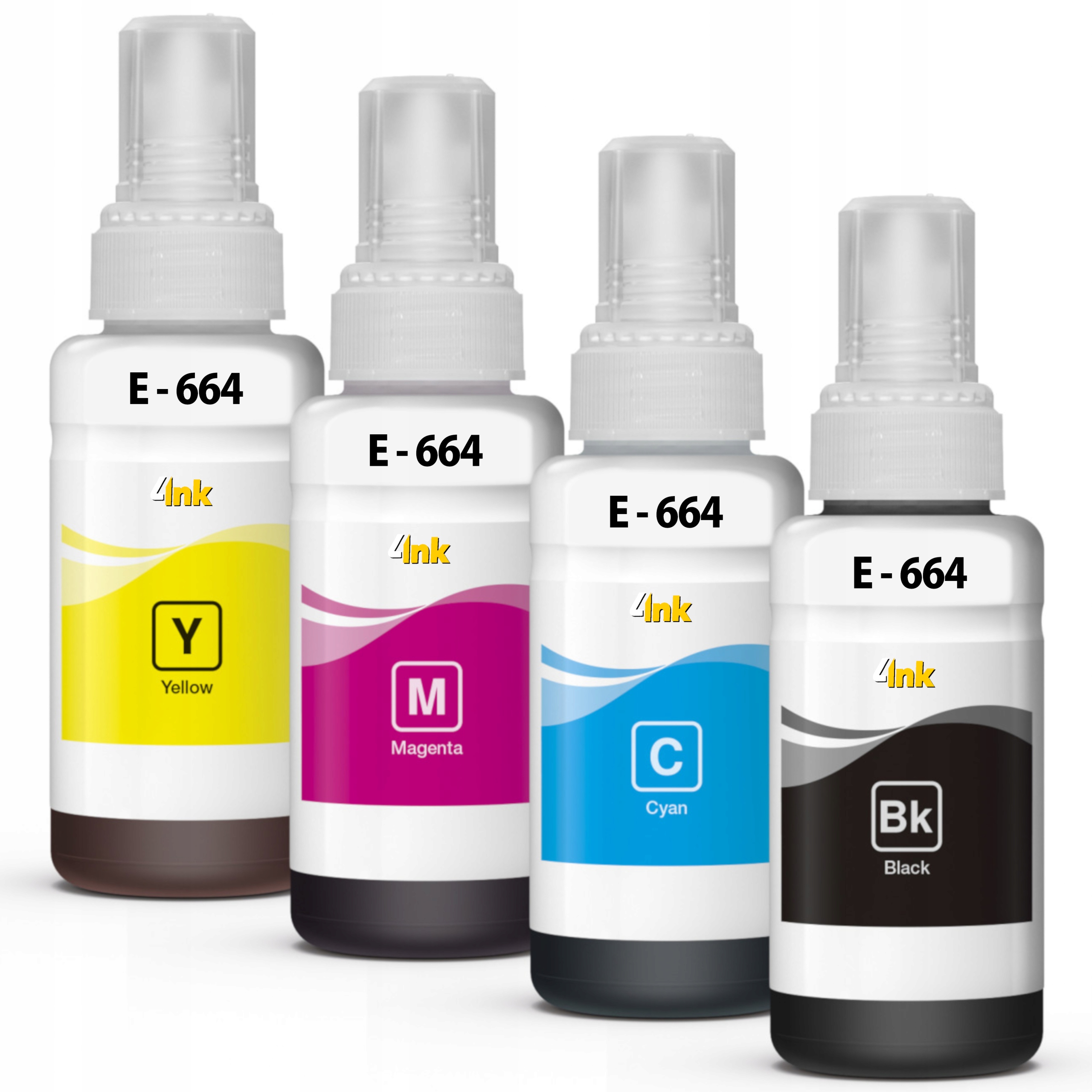 

4x Tusz 664 Do Epson Ecotank Its L3070 L3060 L3050