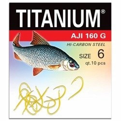 D Haczyk Titanium Aji 160G #6 10szt Robinson