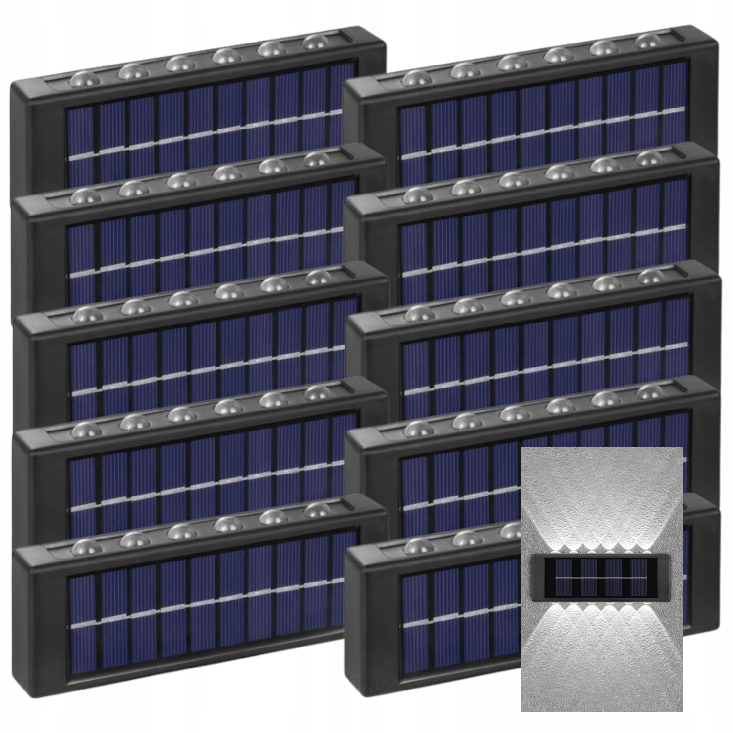 10 x Solární lampa Solární Led venkovní zahradní dekorativní lampa