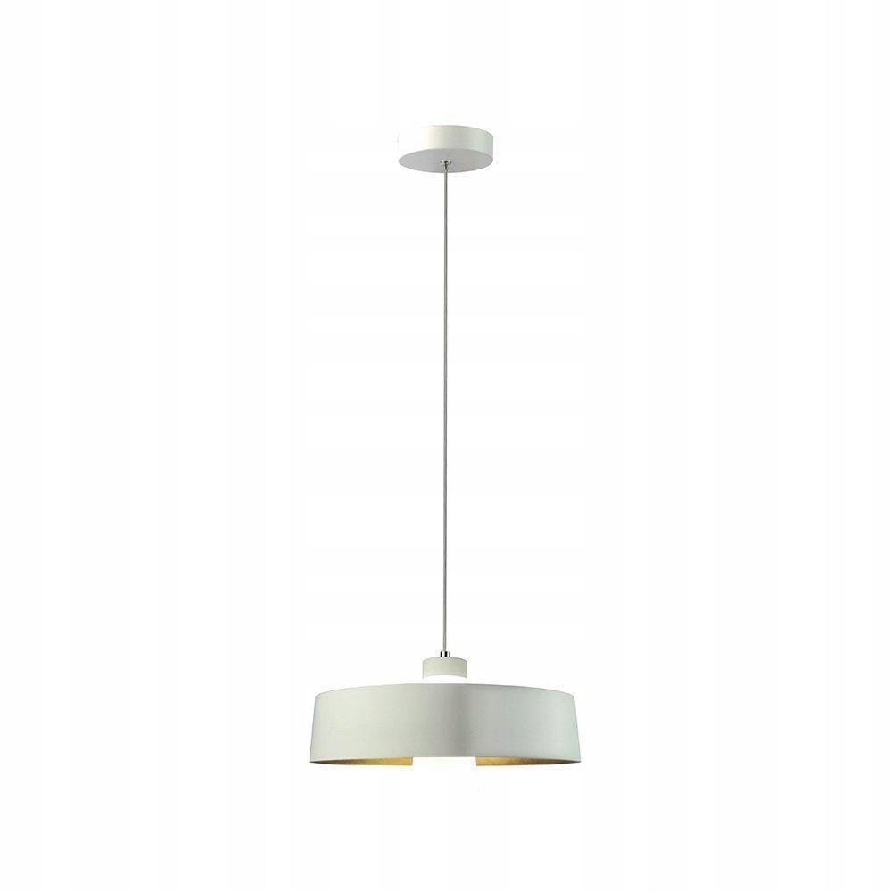 V-tac Závesná Led lampa 7W biela, 3000K, Ø34cm, kovová