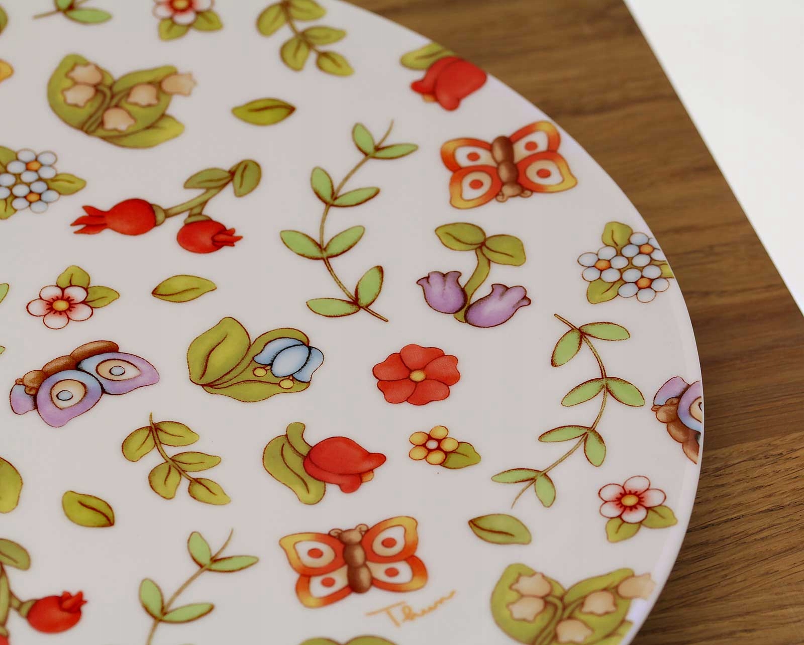 PORCELANA CZESKA THUN TALERZ DO PIZZY 32 CM KOLOR Linia Country