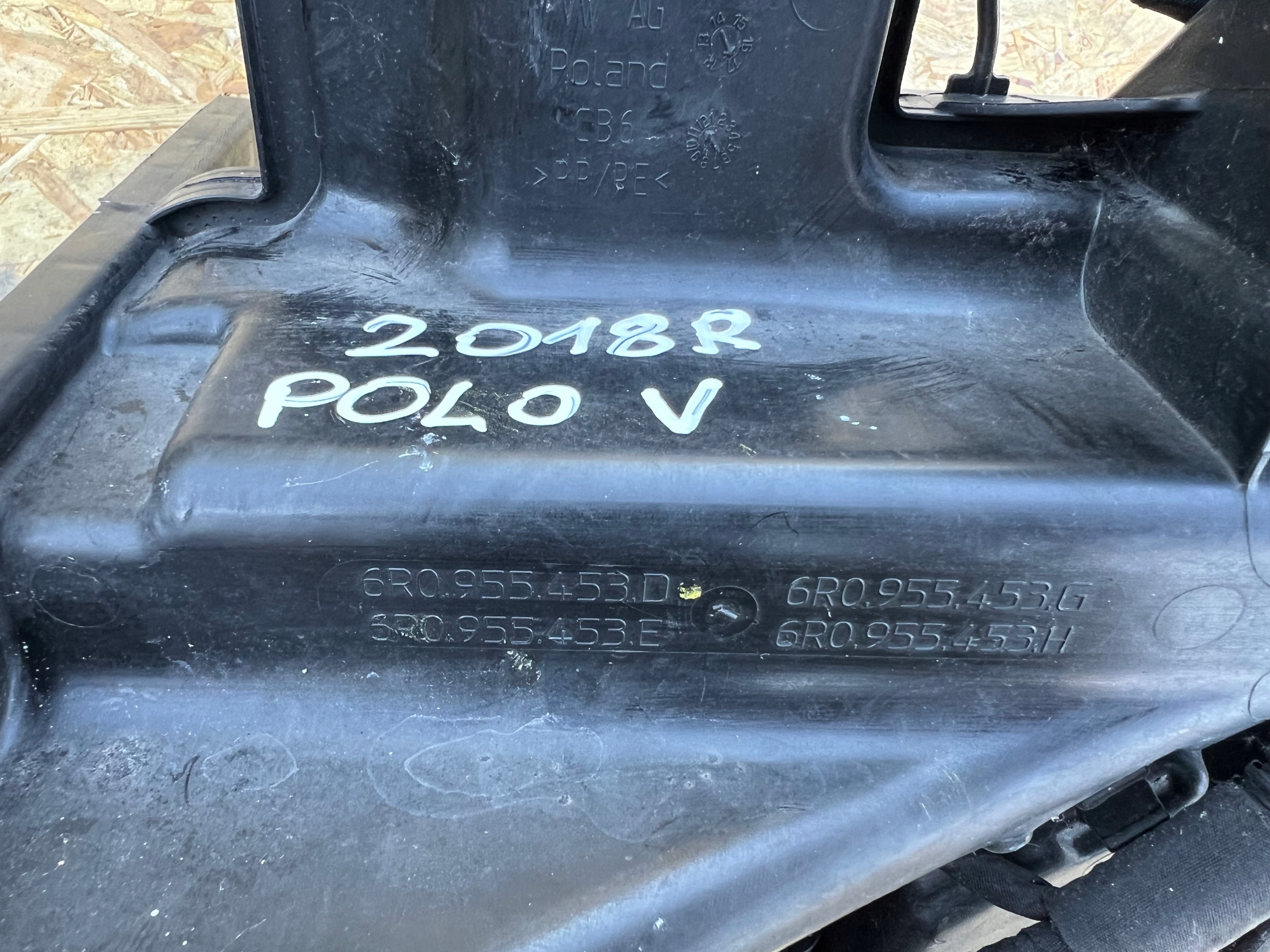 washer fluid tank VW POLO V FABIA III 2018R