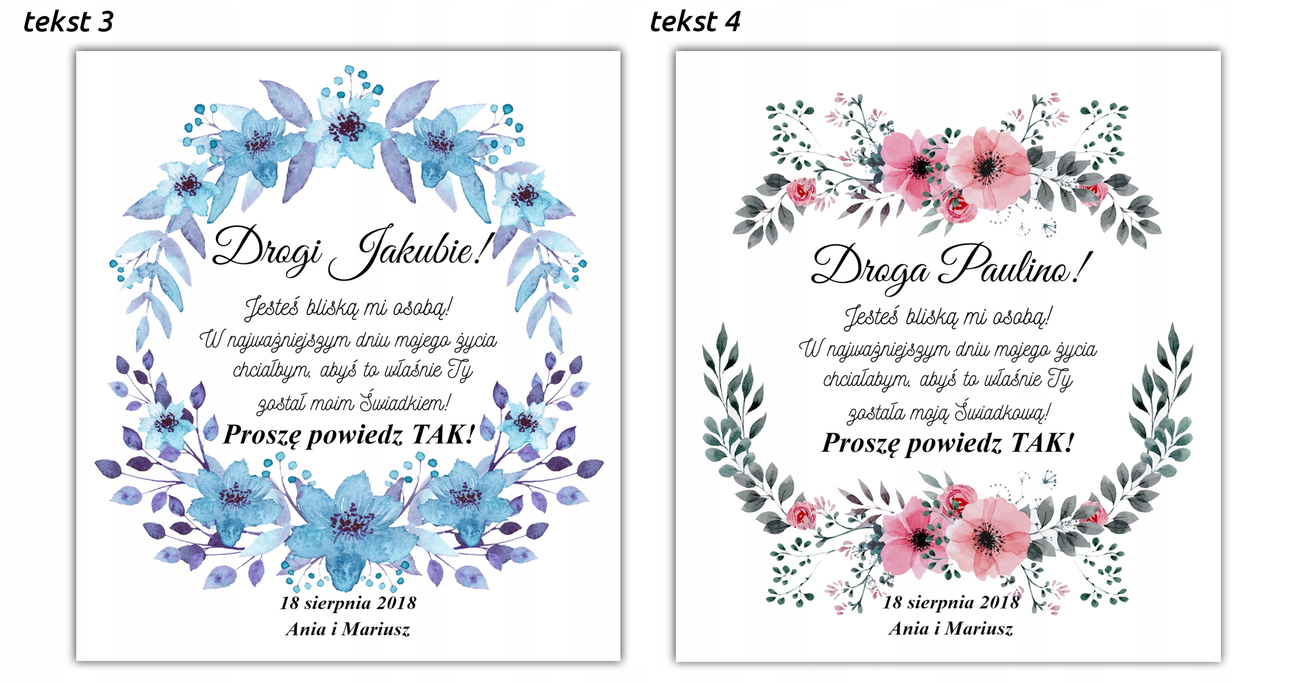 Pudełko z prośbą zostanie świadkiem / świadkową ZAPROSZENIE ŚWIADKOWANIE N Kolor dominujący beże i brązy