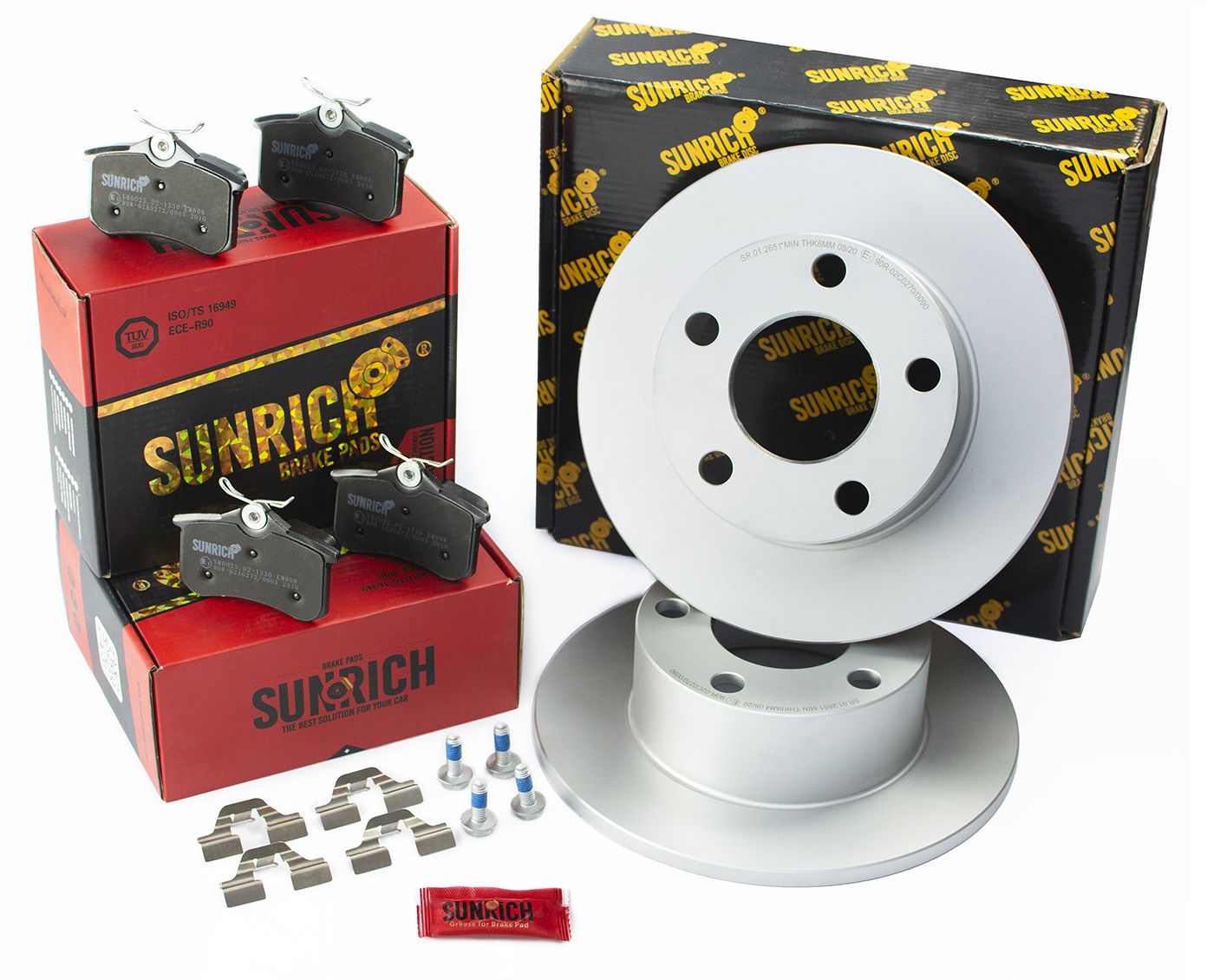 Kotouče Zadní Brzdové Destičky Audi A6 C5 Vw Passat B5 Superb