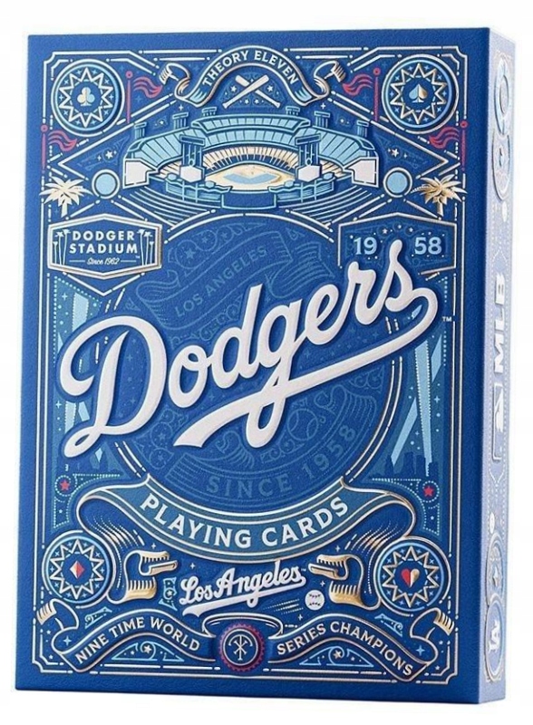 Los Angeles Dodgers Playing Cards by Theory11