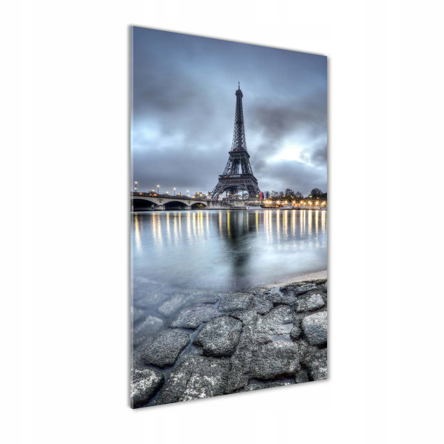 

Foto obraz na szkle Wieża Eiffla Paryż 50x100 cm