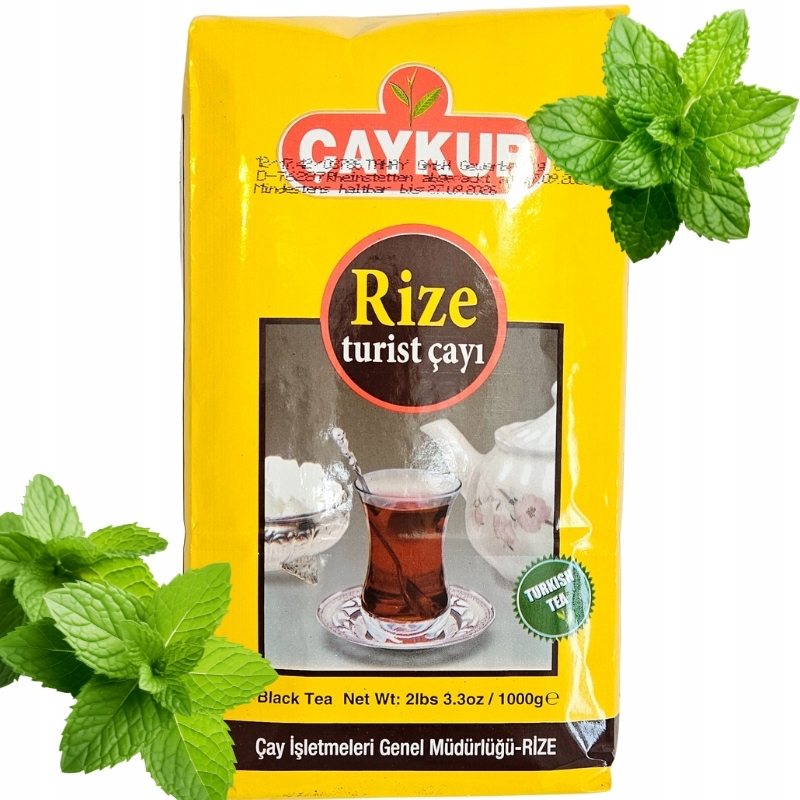 Originální Turecký Čaj Černý Sypaný Listový Caykur Rize 500g