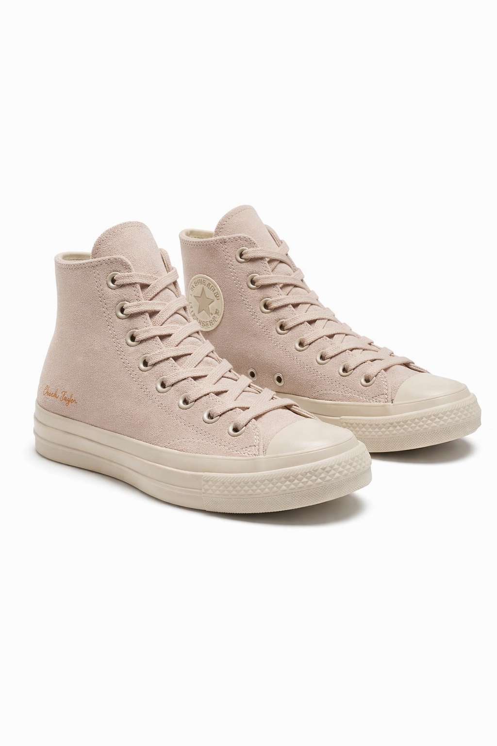 Converse Pánské Vysoké Tenisky Béžové S Gumovou Podrážkou 44,5 I2A