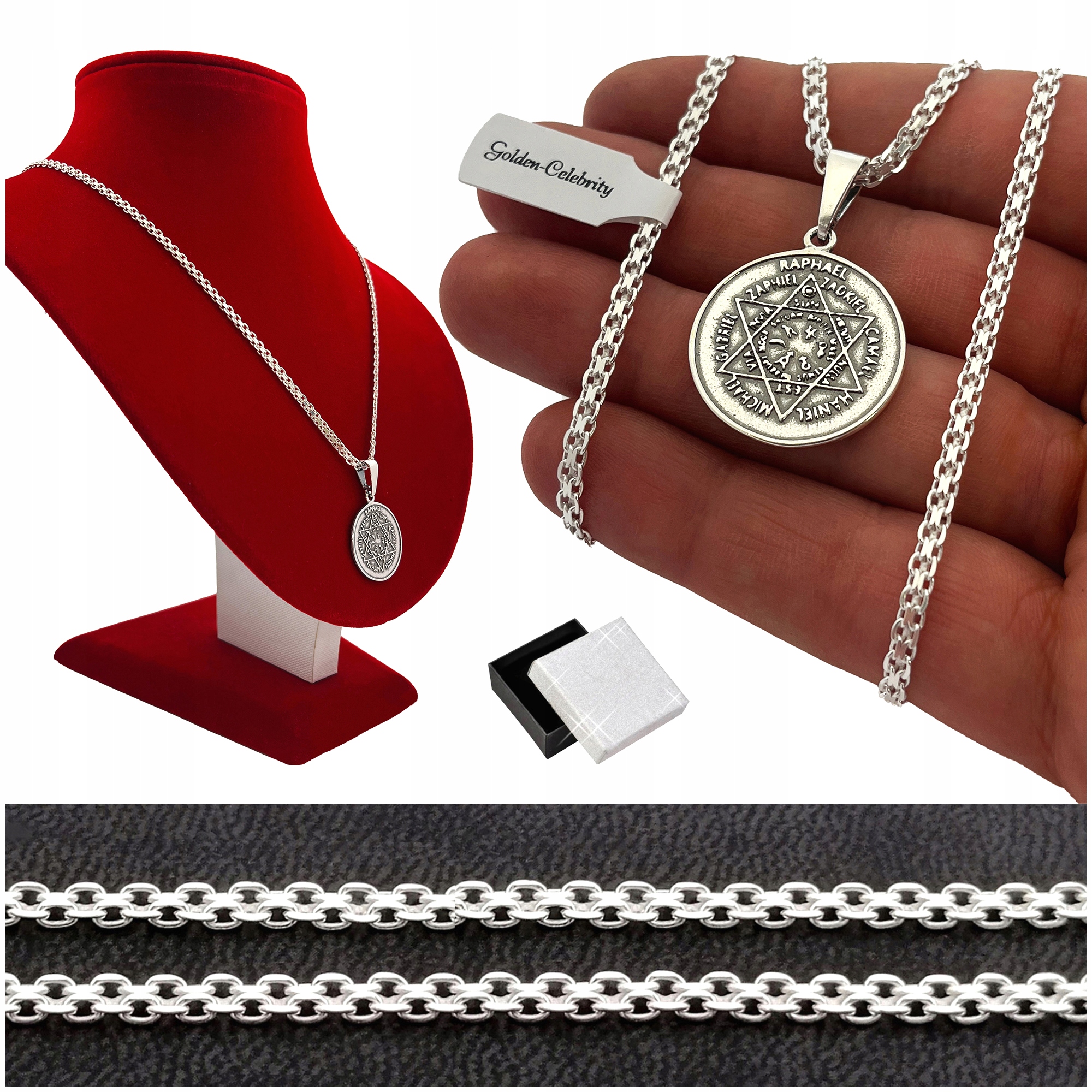 Stříbrný Řetízek Náhrdelník S Přívěskem