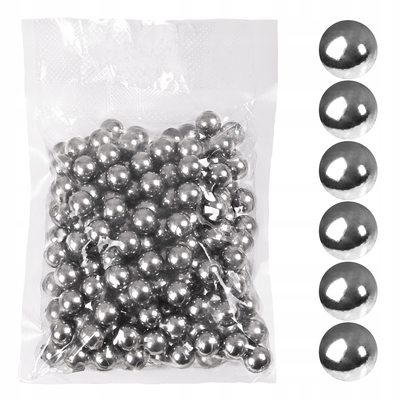 

Kulki Do Procy Metalowe 200szt. Kulki Stalowe 10mm