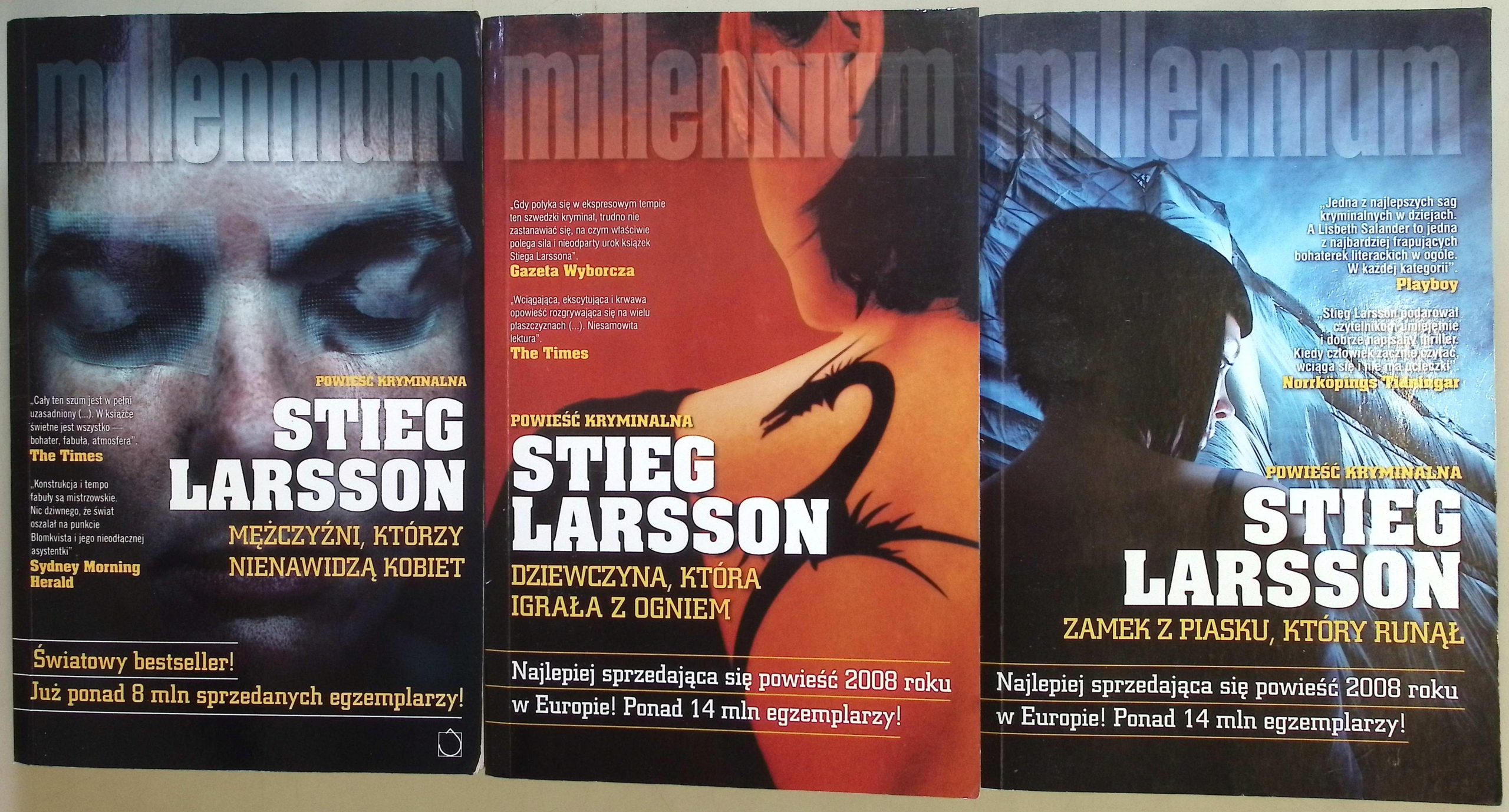 Saga Millennium 1-3 Stieg Larsson