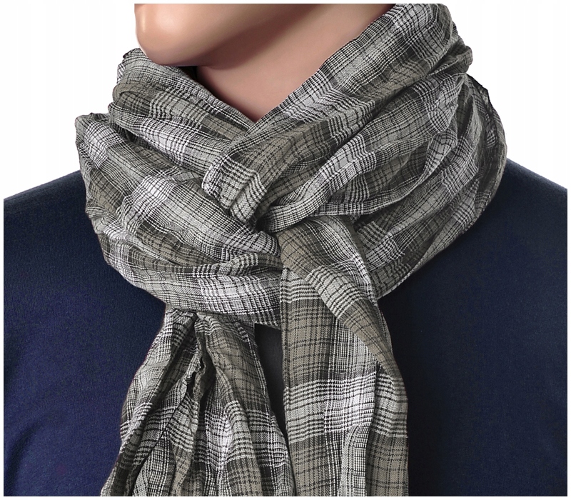 

Greg Bawełniany Szalik Szal Męski Bawełna 100% bw4