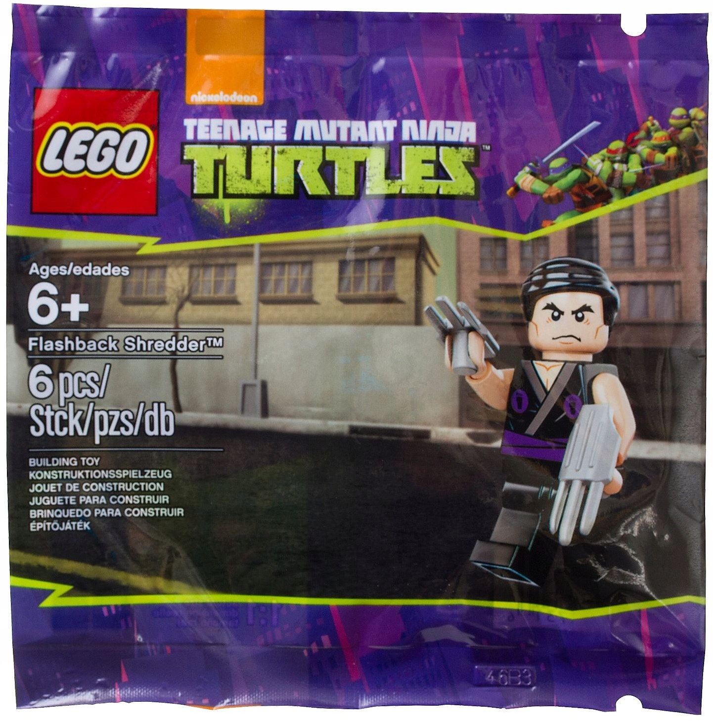 5002127 Lego Wojownicze Żółwie Ninja Shredder Turtles polybag Misb 2014
