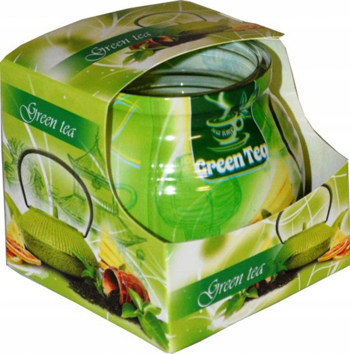 

Świeca Zapachowa W Szklance Zielona Herbata