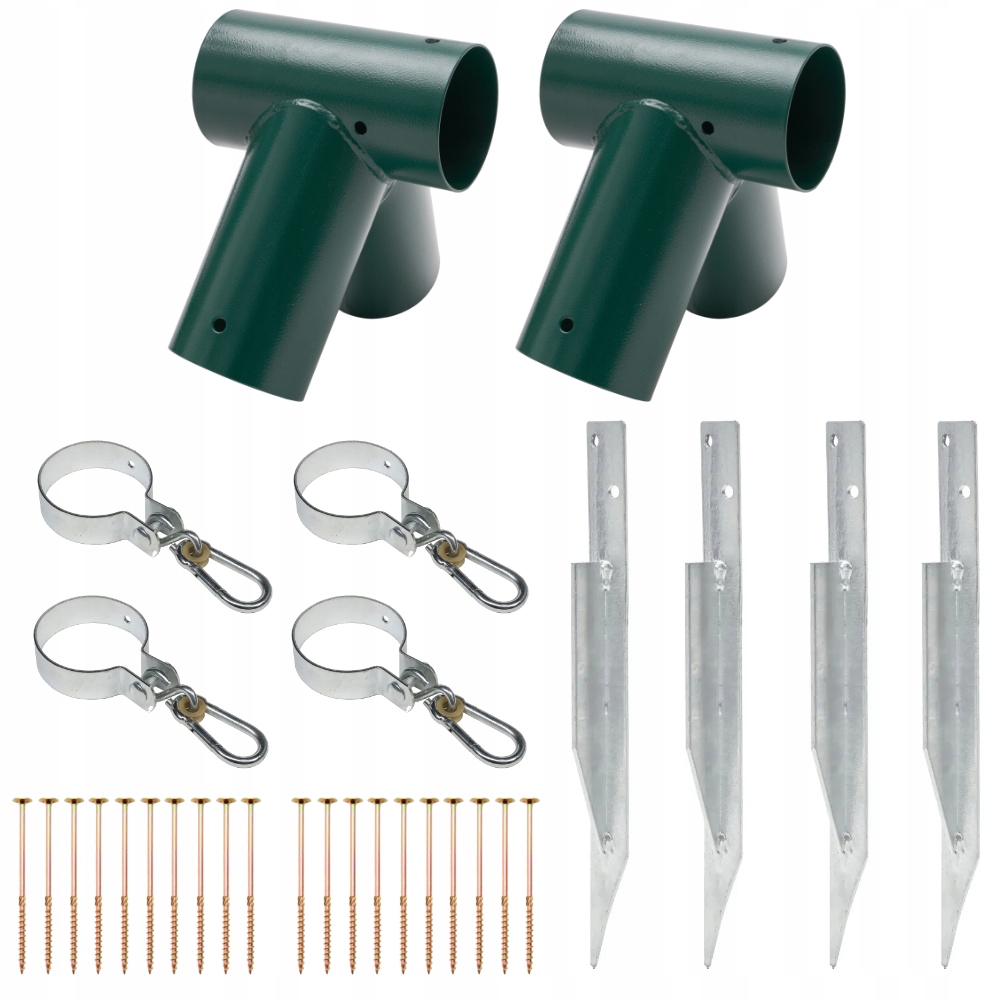 Zestaw do montażu huśtawki podwójnej na belkę