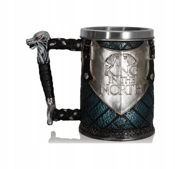 Epický Pivní Sklenice Hra O Trůny Král Nerezová Ocel 550 ML Larp