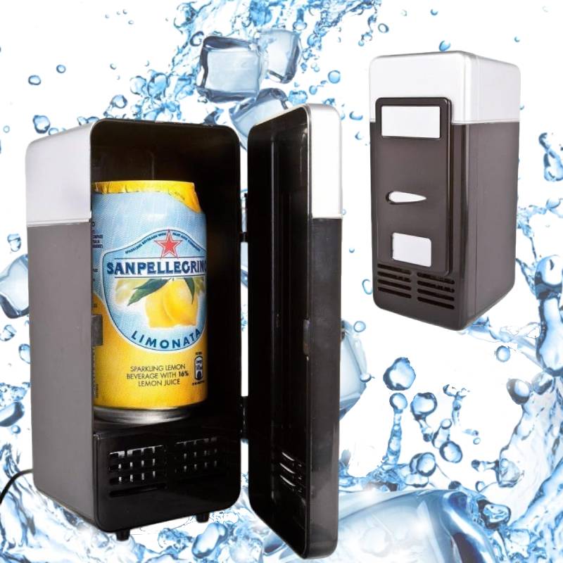 Lodówka turystyczna elektryczna mini czarna do 10 l