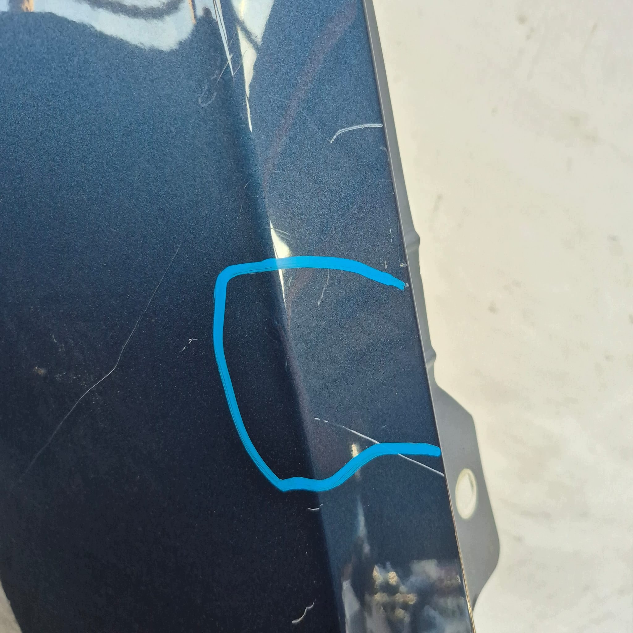 MERCEDES A-KLASA W177 18- fender left front front
