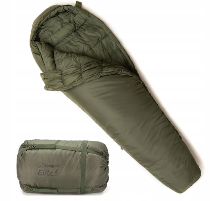 Snugpak Śpiwór Zimowy Softie Elite 4 Na Mrozy Do -15°C 1,95kg Olive