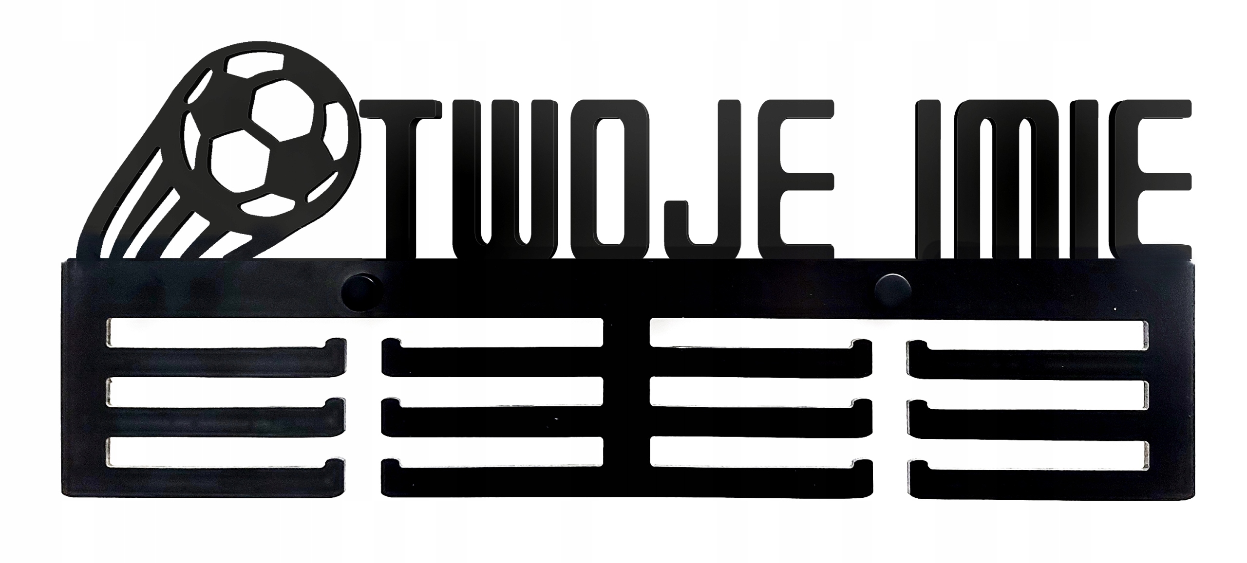 

Wieszak na medale ścienny z Imieniem 40cm