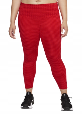 Legíny Nike One Icon 7/8 Pepitkový vzor Size Plus DJ6660-673 2X 54-56