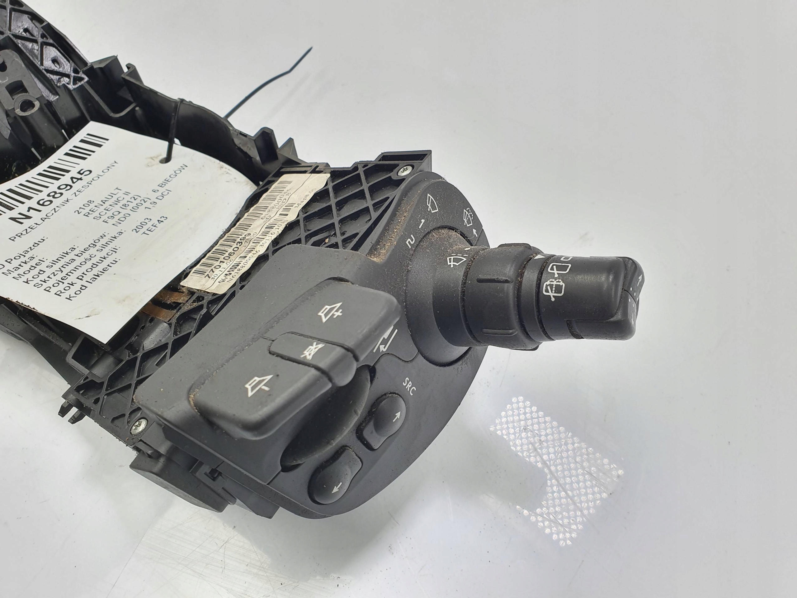 steering wheel levers and controls 7701060399 RENAULT SCENIC II