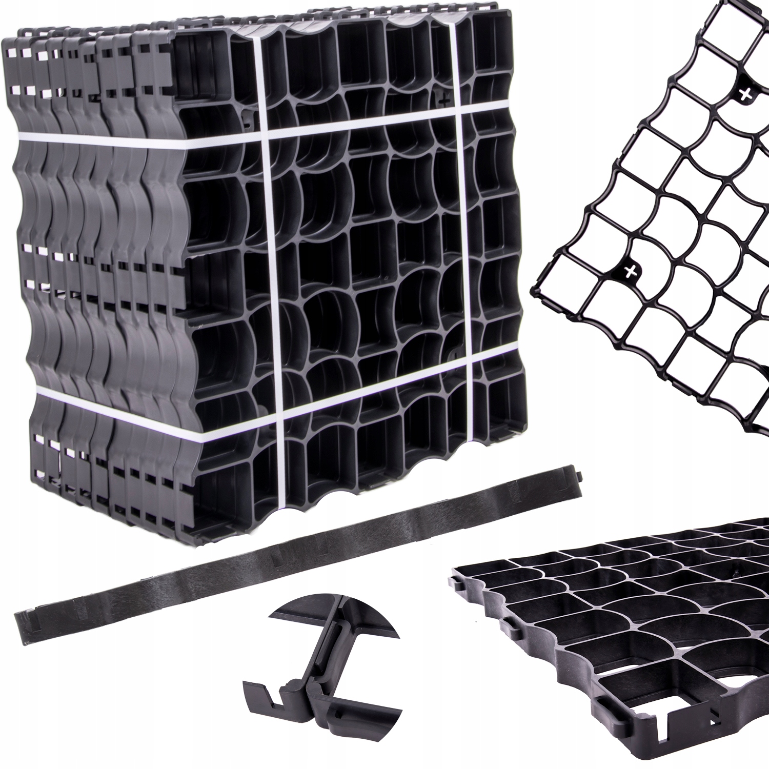 

Eko krata parkingowa ogrodowa P3 50x50x3 10 szt.