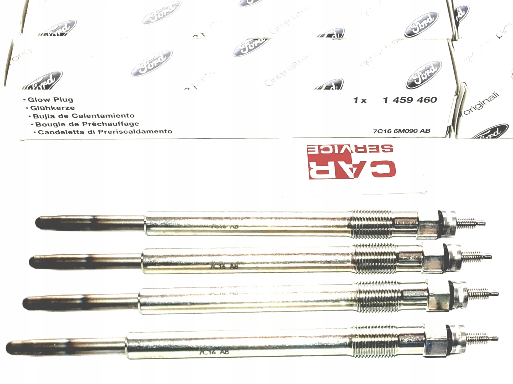 4X 1459460 ŚWIECA ŻAROWA 1 459 460 FORD 2.0 TDCI