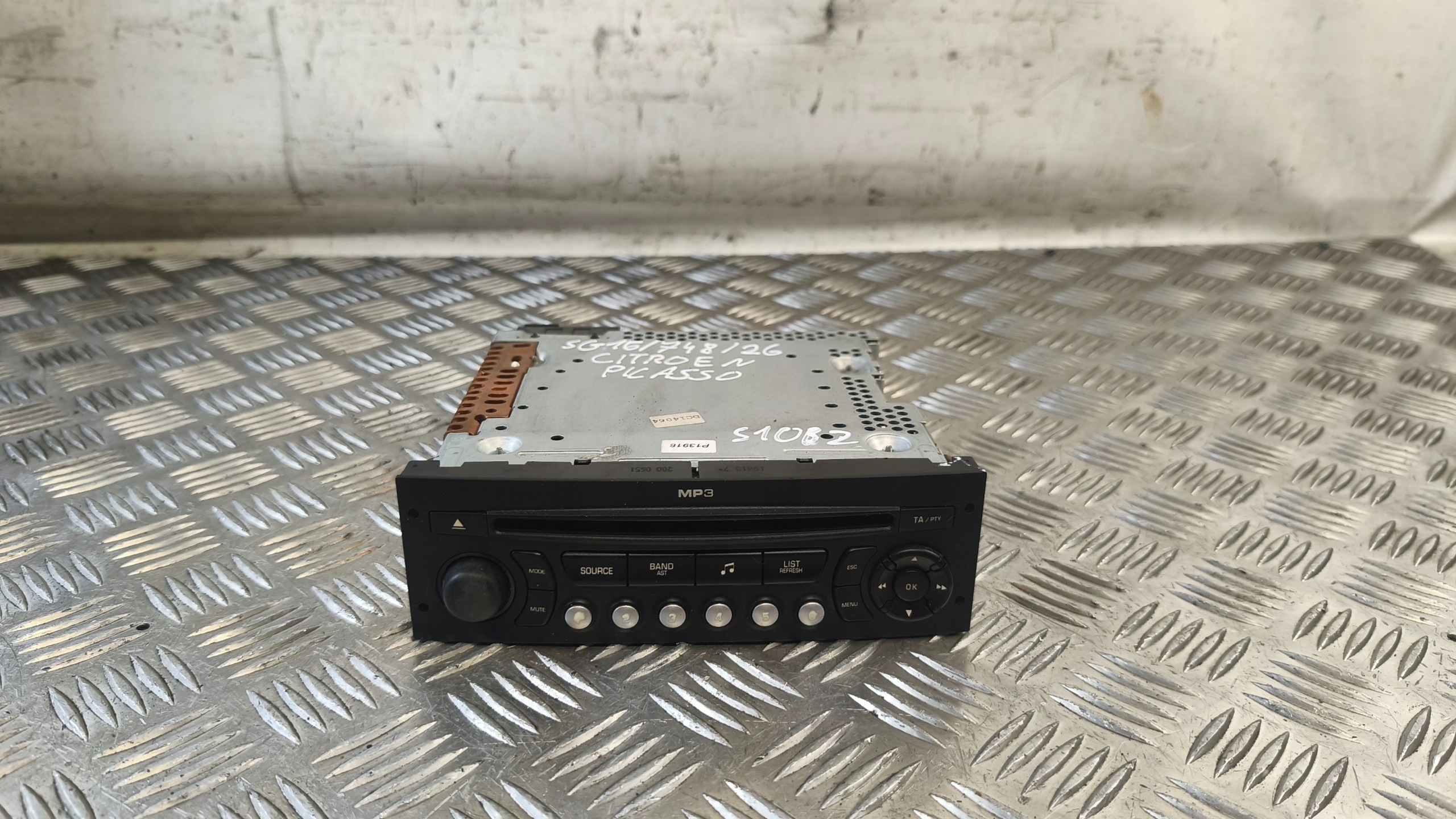 RADIO CITROEN PICASSO C4 2008r 96646223XT