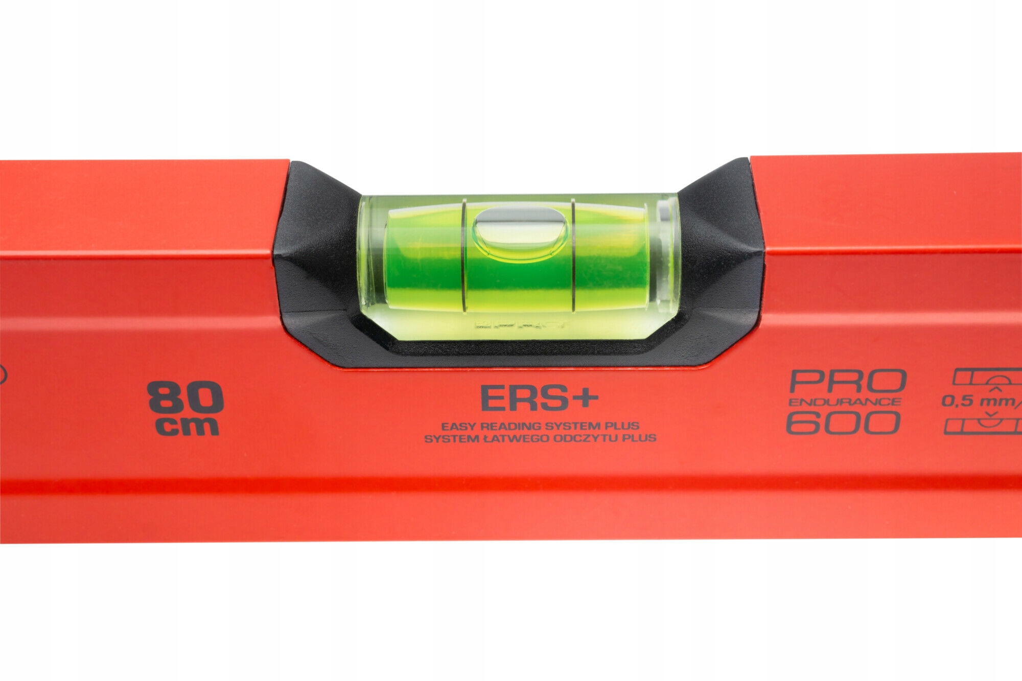 POZIOMICA MALOWANA WSKAŹNIK POZIOMU,PIONU 80CM PRO Rodzaj libella