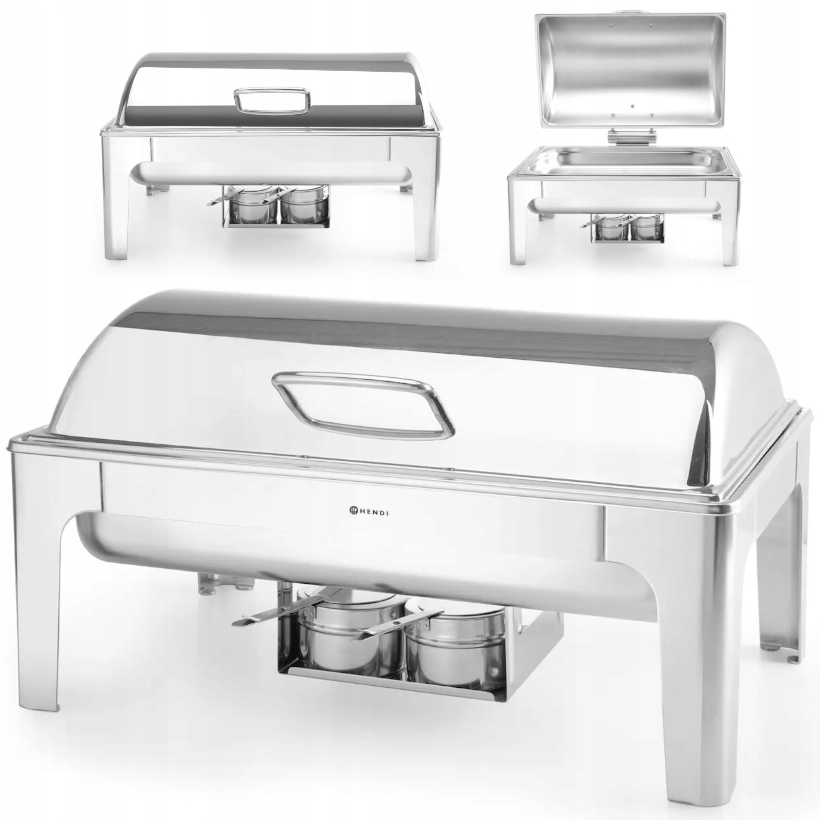 Ohřívač Bemar Pokrmů Na Pastu A Svíčky Ocel Poler Gn 1/1 9L Hendi