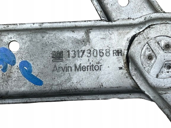 OPEL CORSA C window regulator mechanism right front 3D 13173068