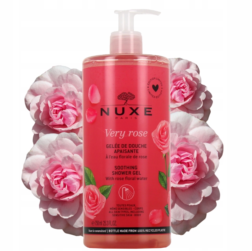 Nuxe Very Rose Różany Żel pod prysznic 750ml
