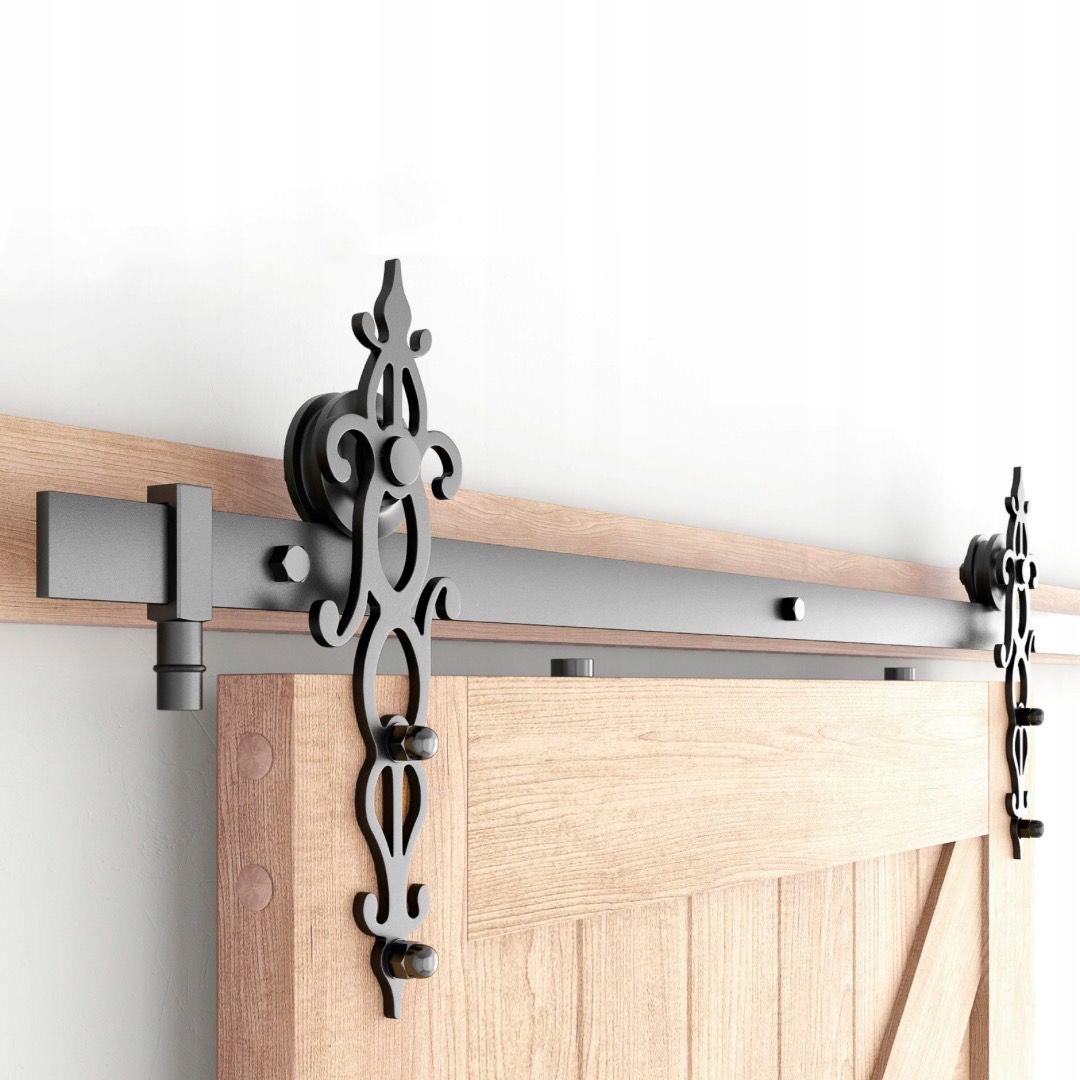 Systém pro posuvné dveře s Vedením Z Masivního Kovu, provedení "klasyk"