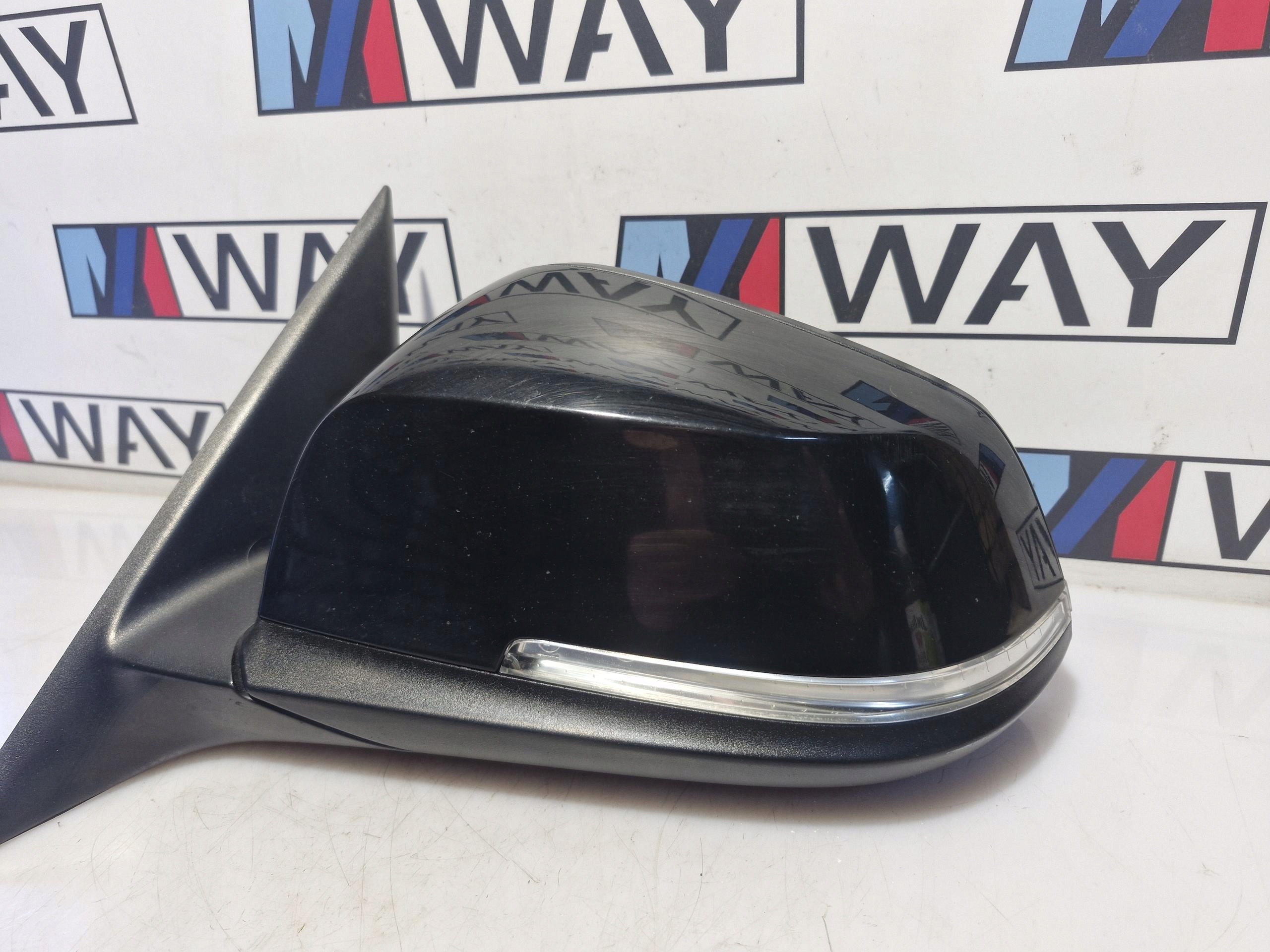 BMW F30 F31 mirror left left front 6PIN 668 SCHWARZ II