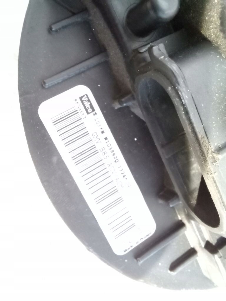 Renault Clio III heating fan air conditioning devices