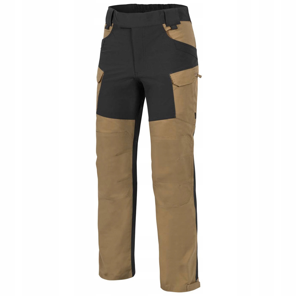Pánské bojové vojenské kalhoty Helikon Hybrid Outback Coyote/Black L Long