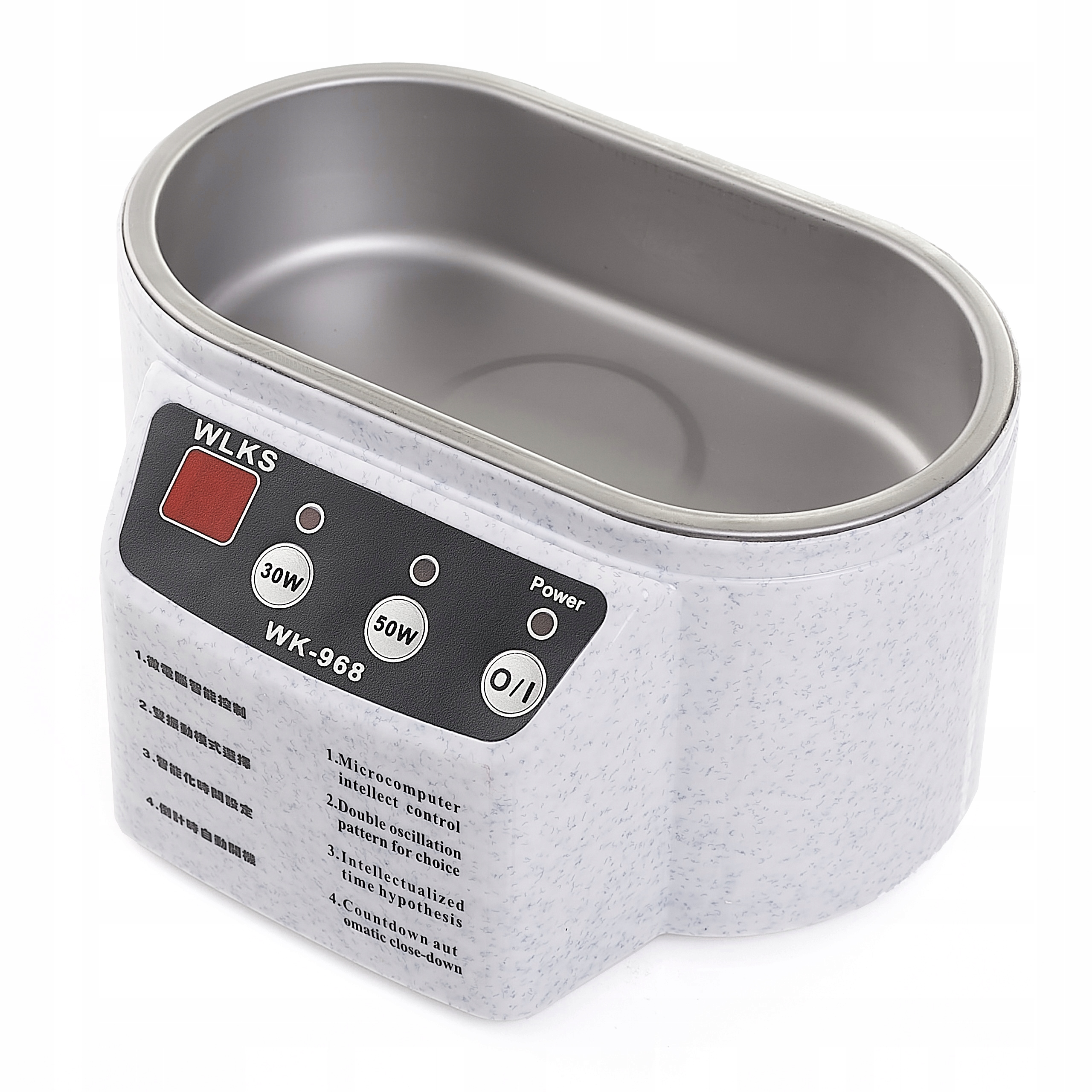 MYJKA WANNA ULTRADŹWIEKOWA SONICZNA STERYLIZATOR 500ML DO BIŻUTERII STALI Marka Techrebal