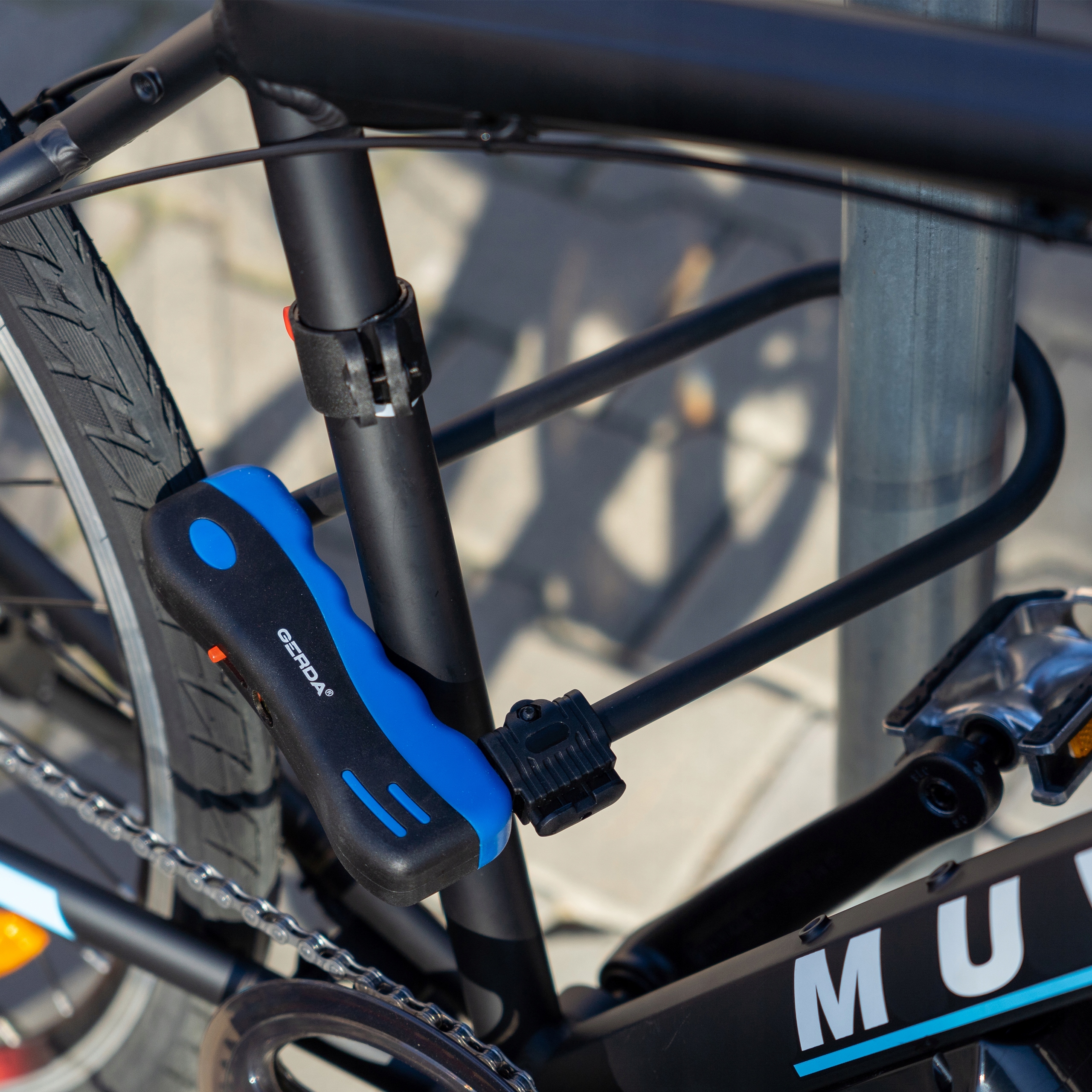 ZAPIĘCIE ROWEROWE GERDA U LOCK ZAPIĘCIE DO ROWERU ULTRA 320/165W MOCNA STAL Rodzaj U-lock