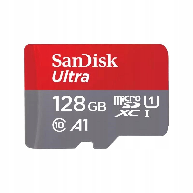 SanDisk MicroSDXC karta 128GB Ultra (140MB/ s, A1 Class 10 Uhs-i +…