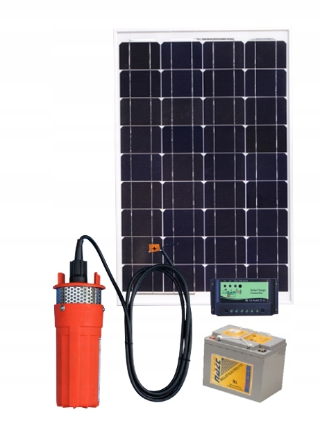 12V DC systém solárneho čerpadla pre studne