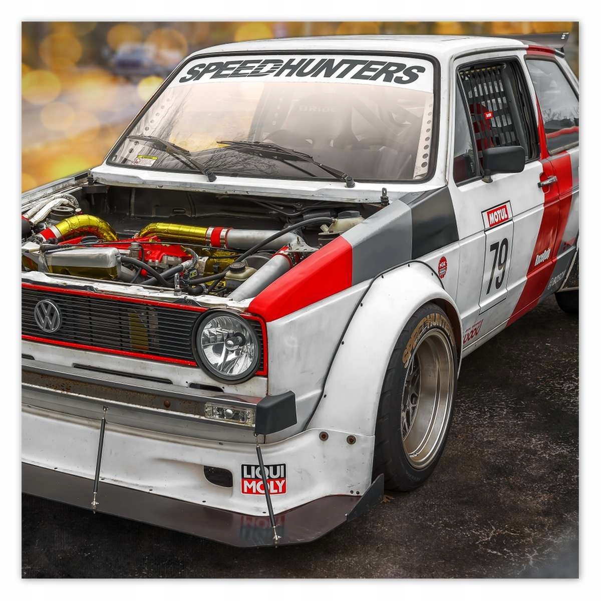 Plakáty 140x140 Vw Golf Volkswagen 1