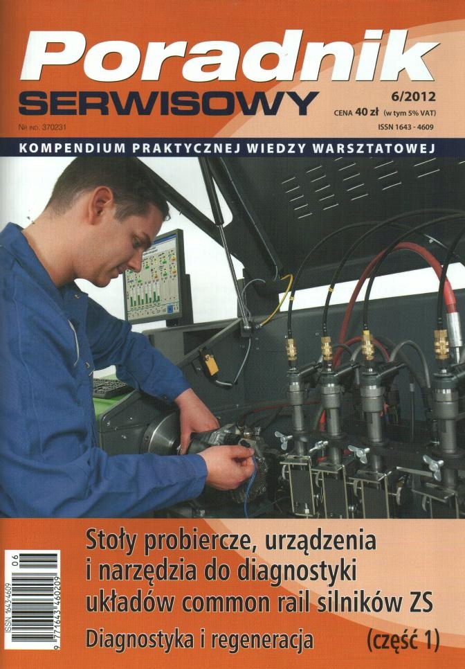 Poradnik serwisowy Nr 06/2012 cz.1.Stoły probiercz