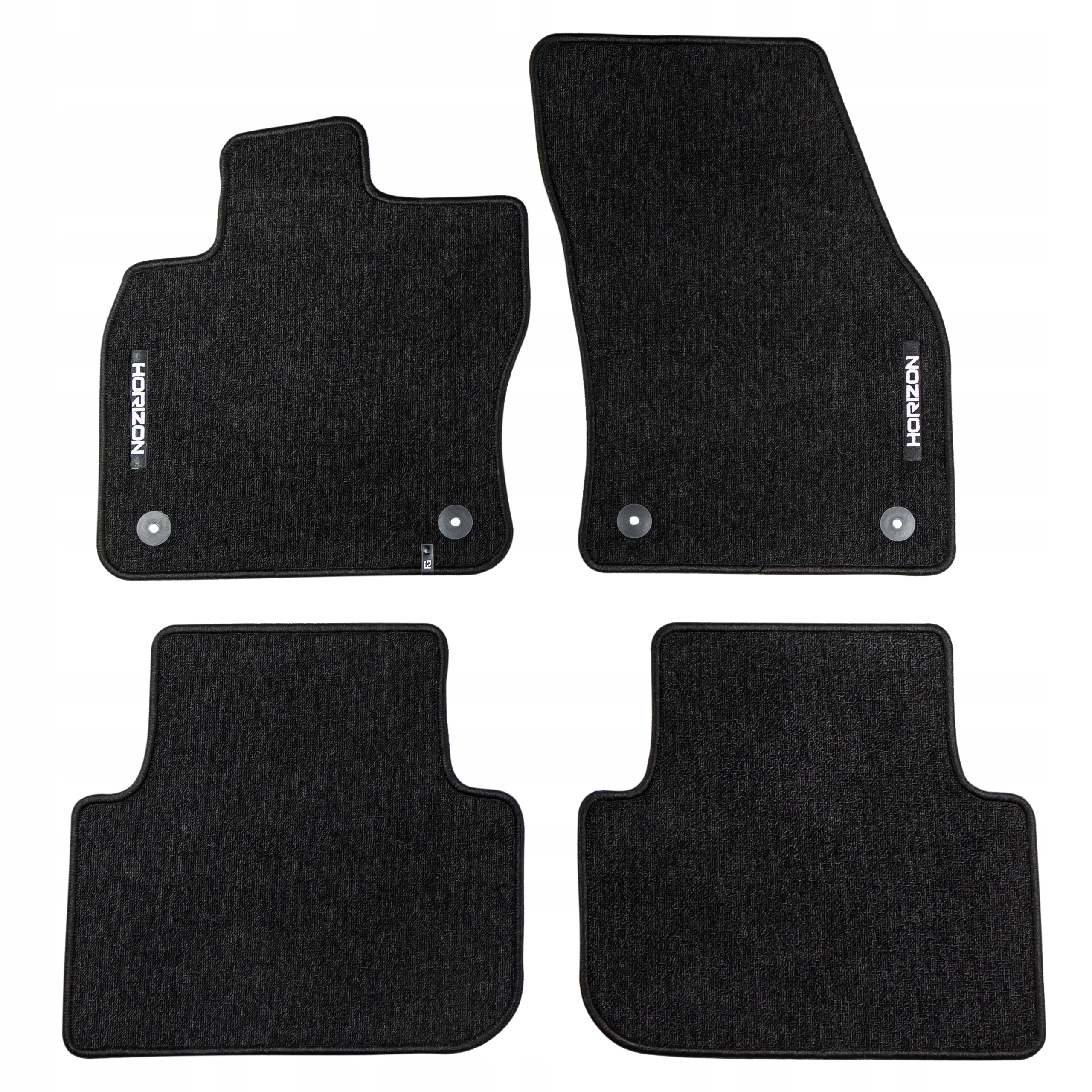Frogum Velurové koberce Horizon pro Volkswagen Tiguan II od roku 2001