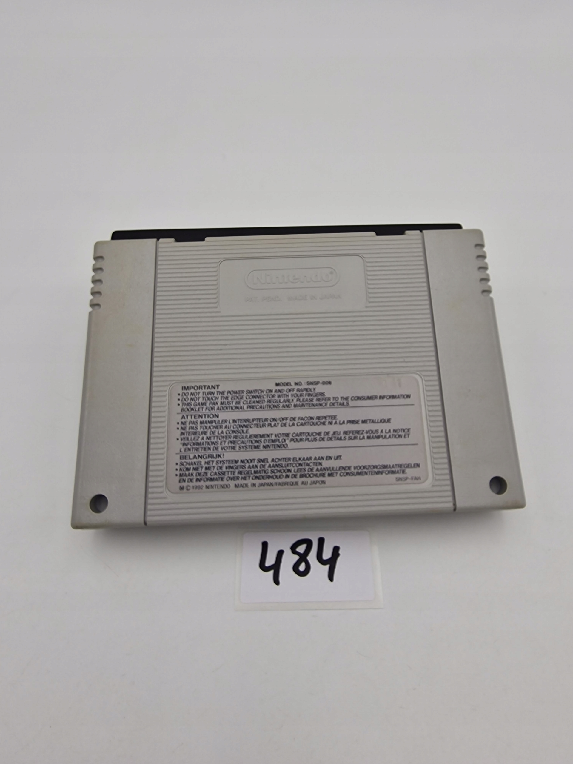 NINTENDO SNES F-1 SUPER DRIVING Platforma Nintendo SNES